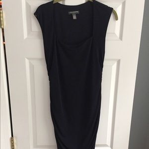 Pea in the Pod maternity navy dress